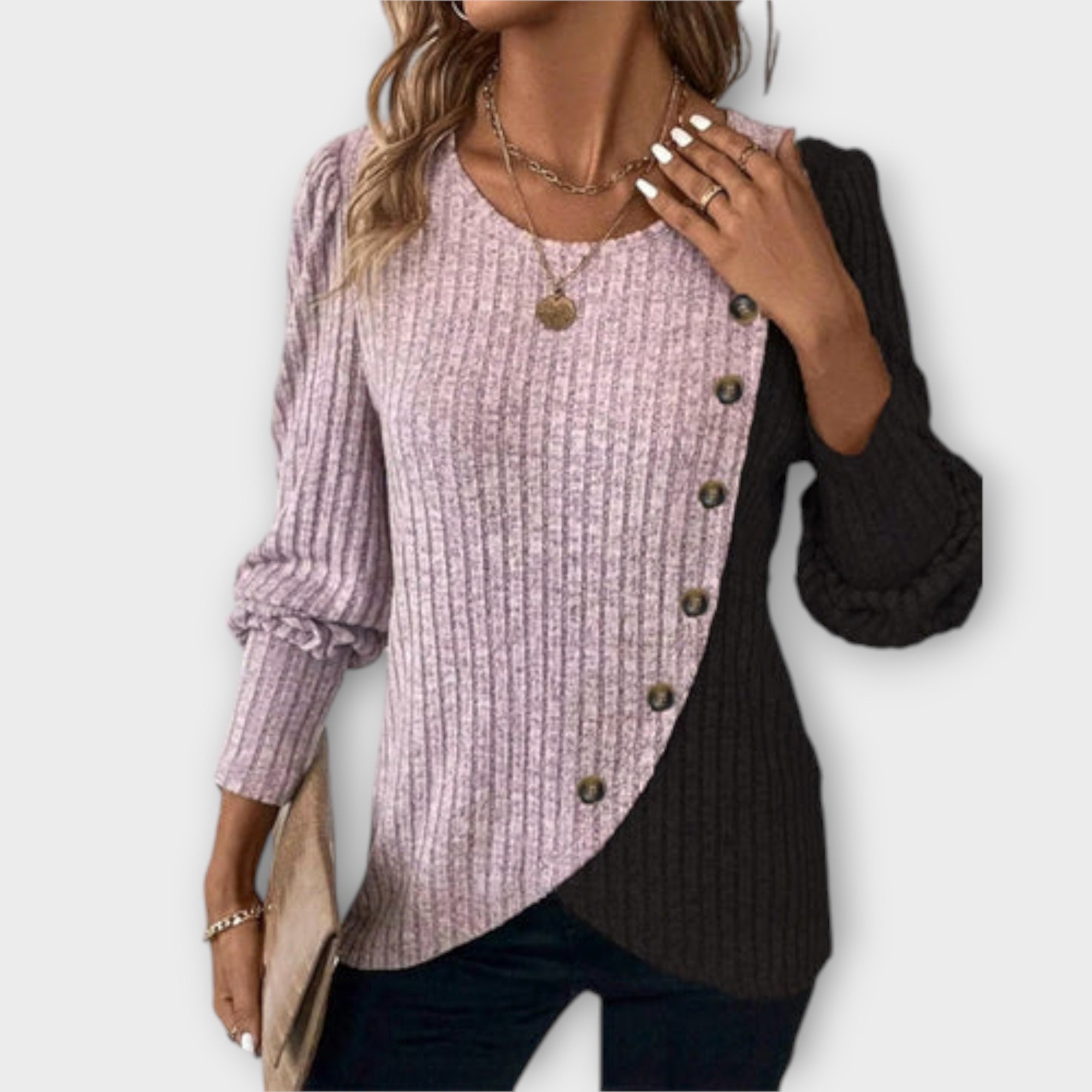 Dames Trui Warm Elegante Klassieke Pasvorm Comfort Emma