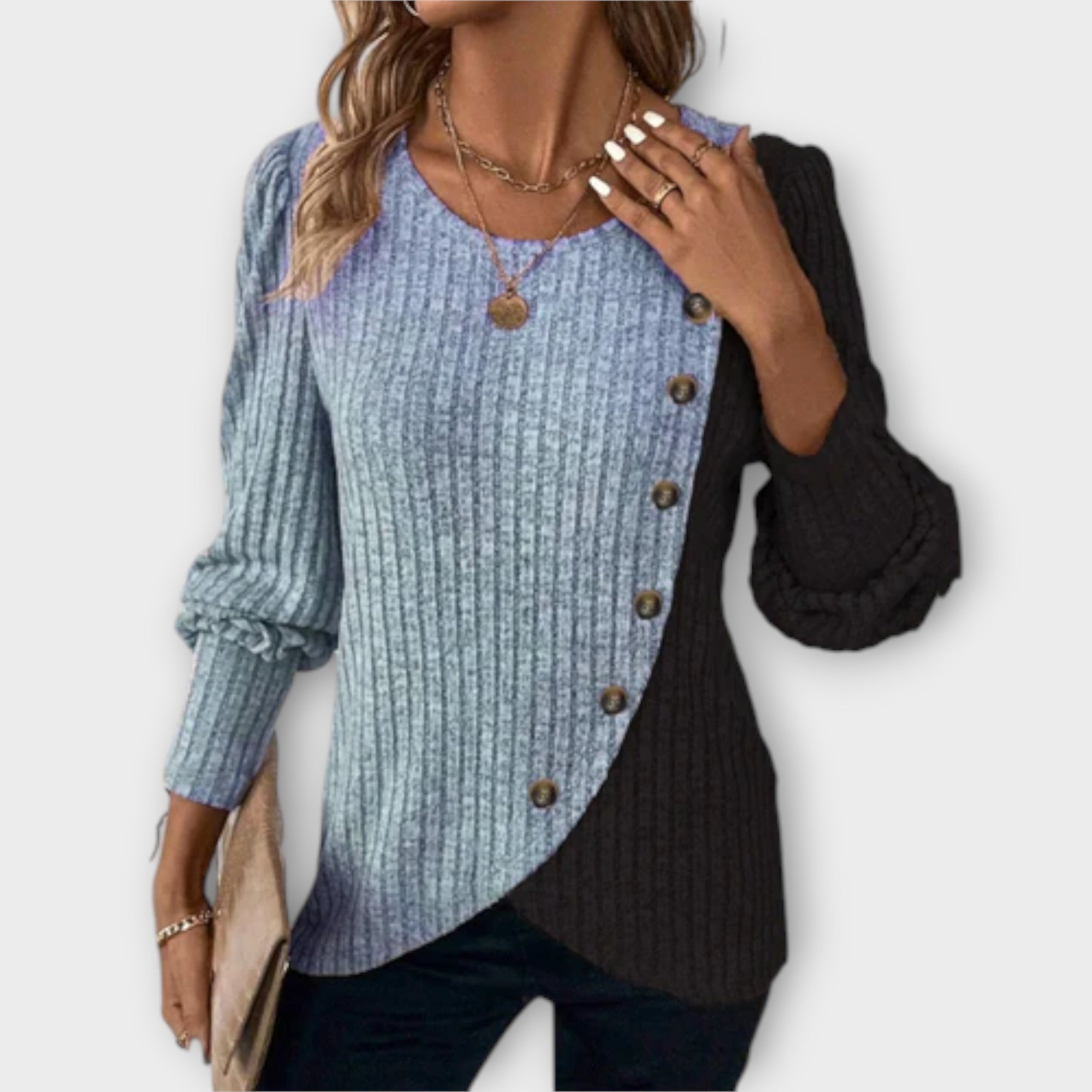 Dames Trui Warm Elegante Klassieke Pasvorm Comfort Emma