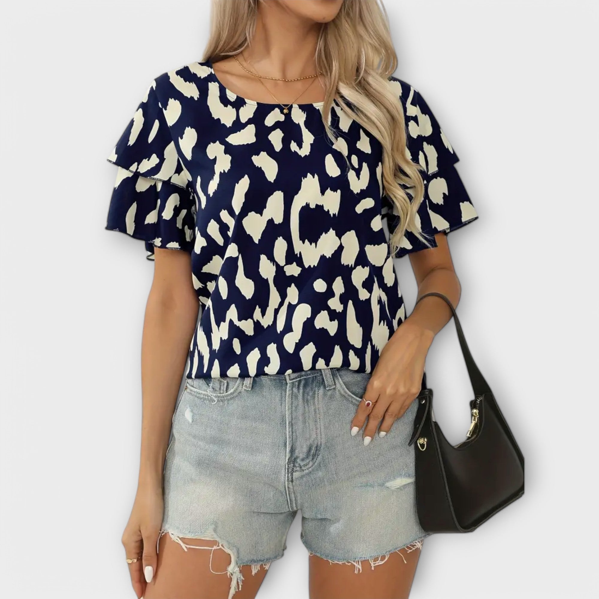 Evelyn – Casual stijl blouse met een elegante touch