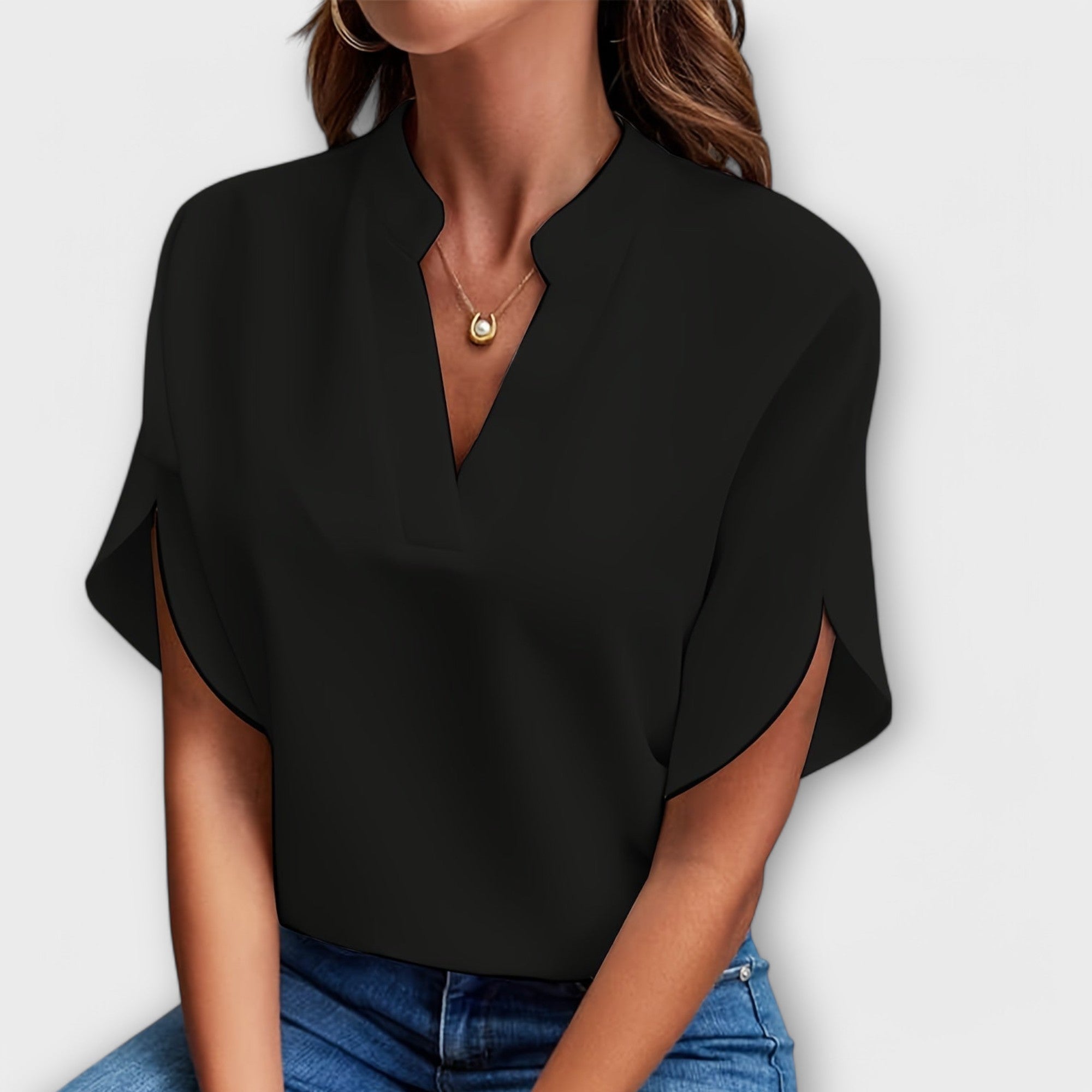Lidia – Blouse in lentestijl en comfort