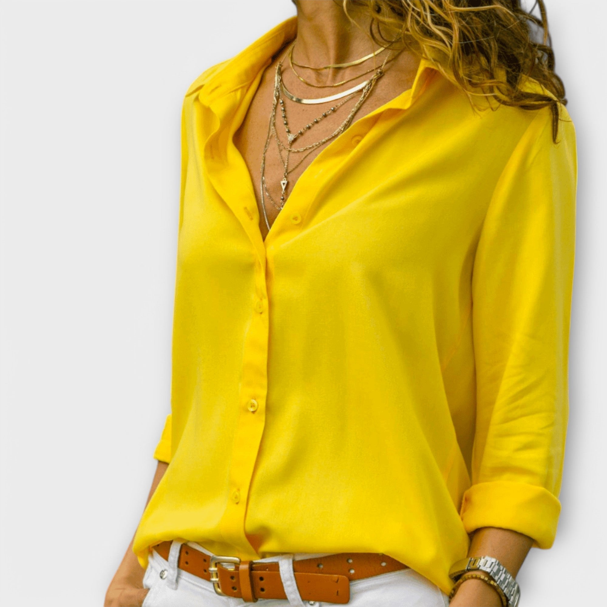 Blouse Elegant Comfortabel Duurzaam Met Tijdloze Stijl Emma