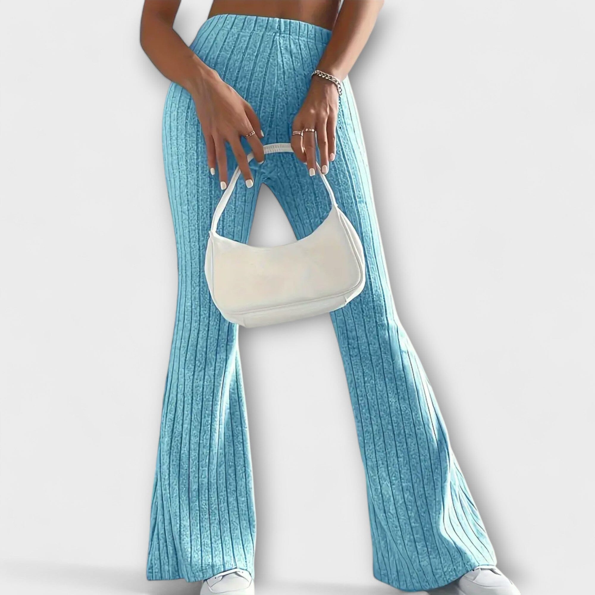 Jennifer – Elegant broek met wijde pijpen