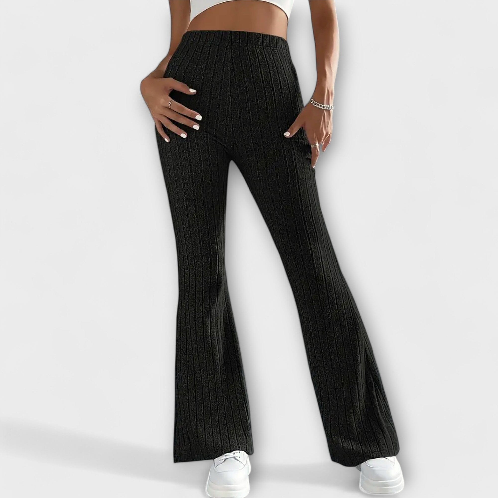 Jennifer – Elegant broek met wijde pijpen