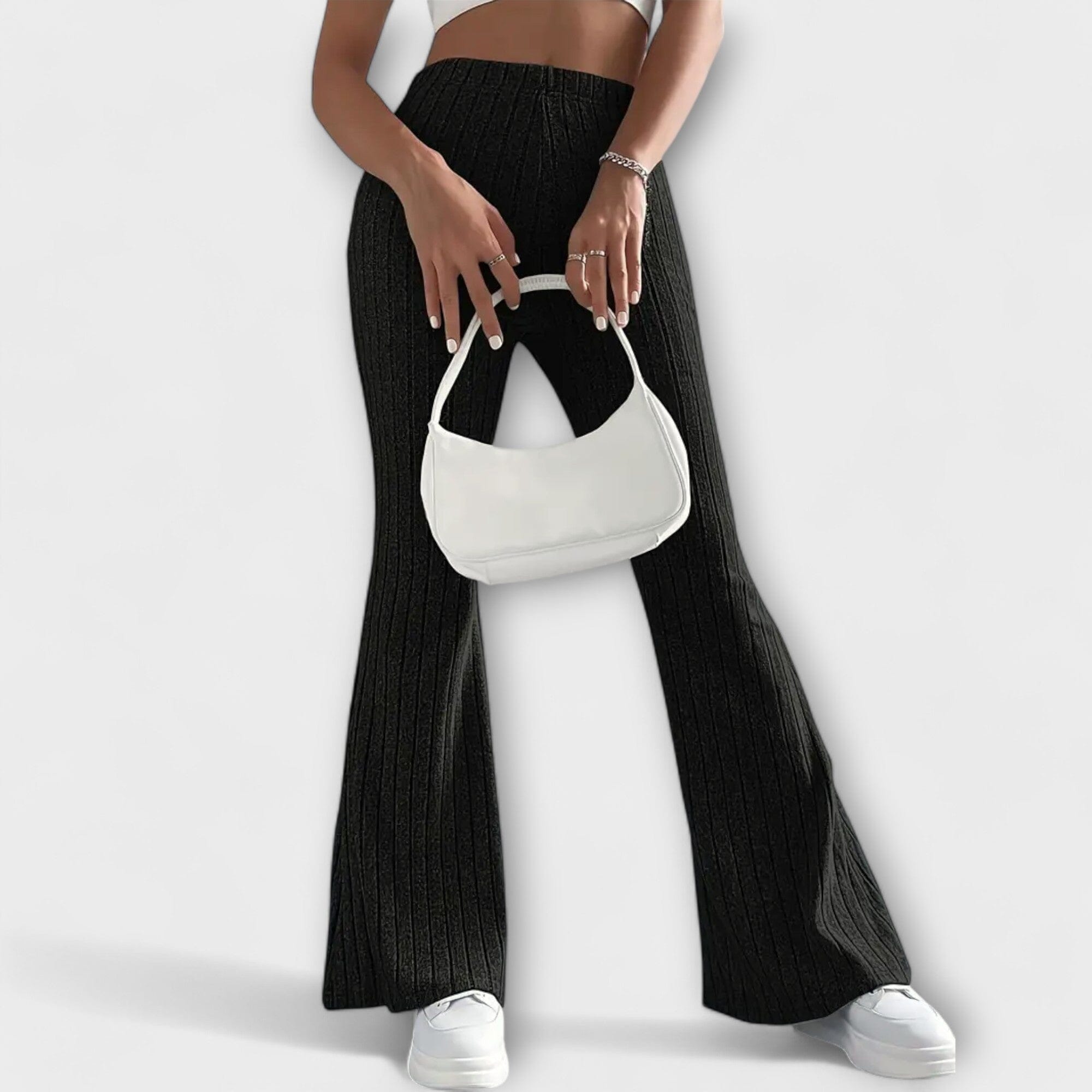 Jennifer – Elegant broek met wijde pijpen