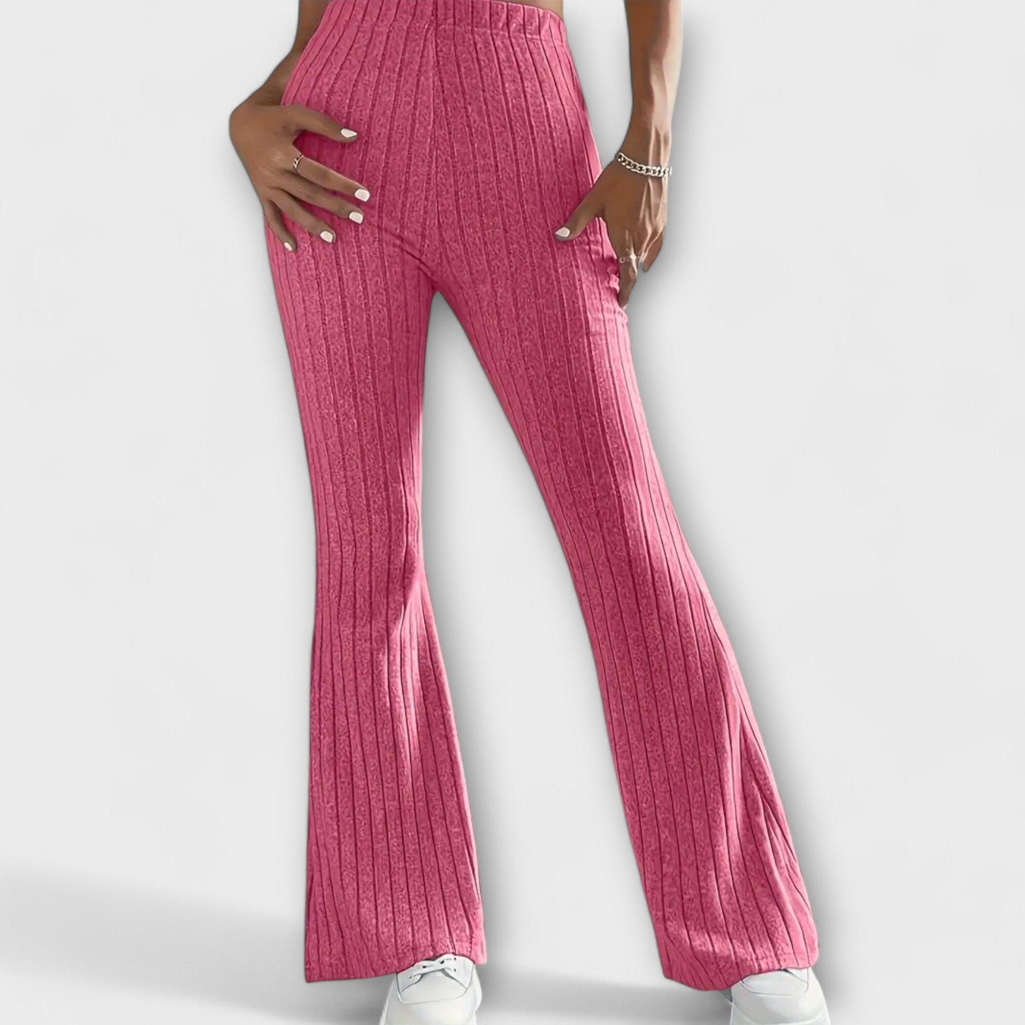 Jennifer – Elegant broek met wijde pijpen