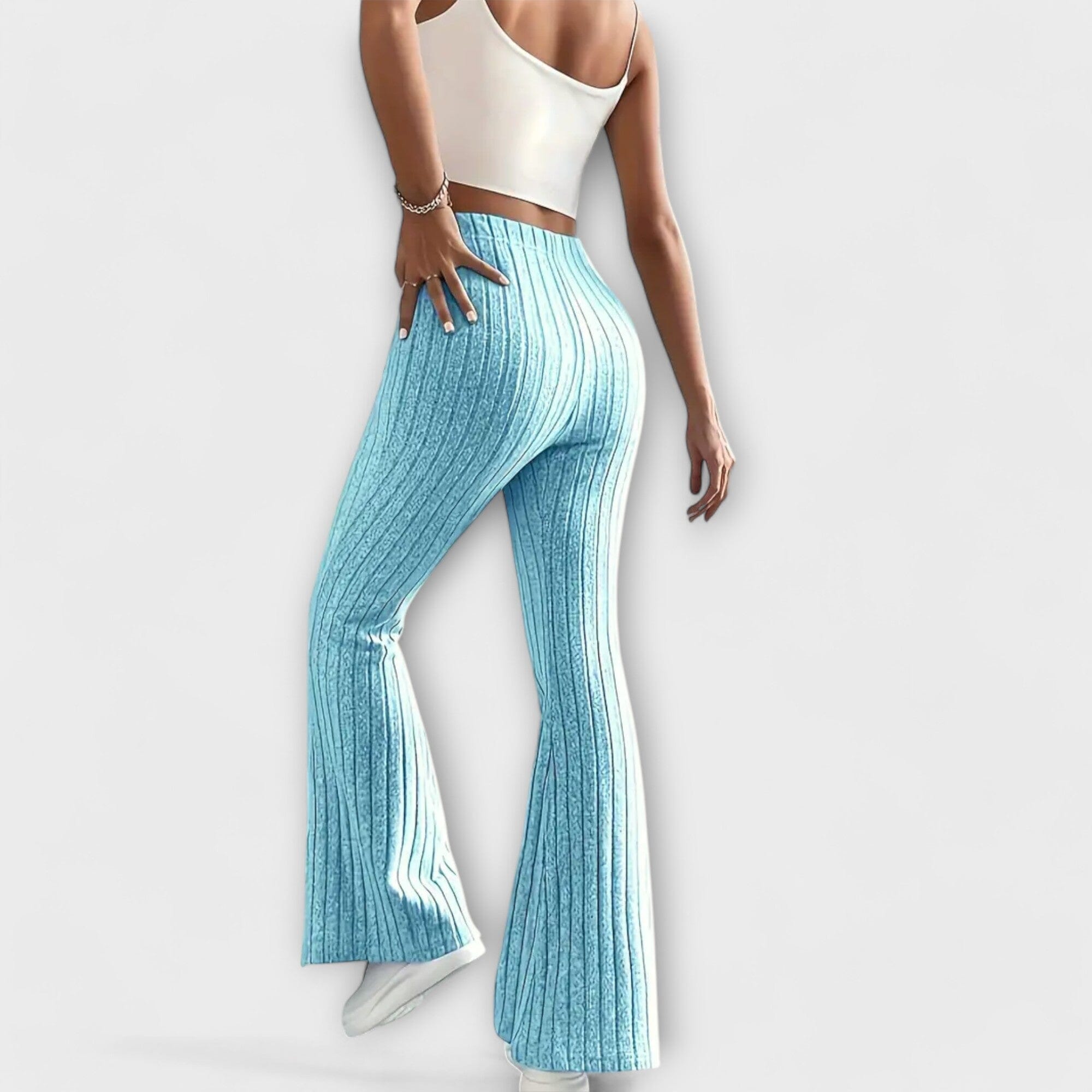 Jennifer – Elegant broek met wijde pijpen