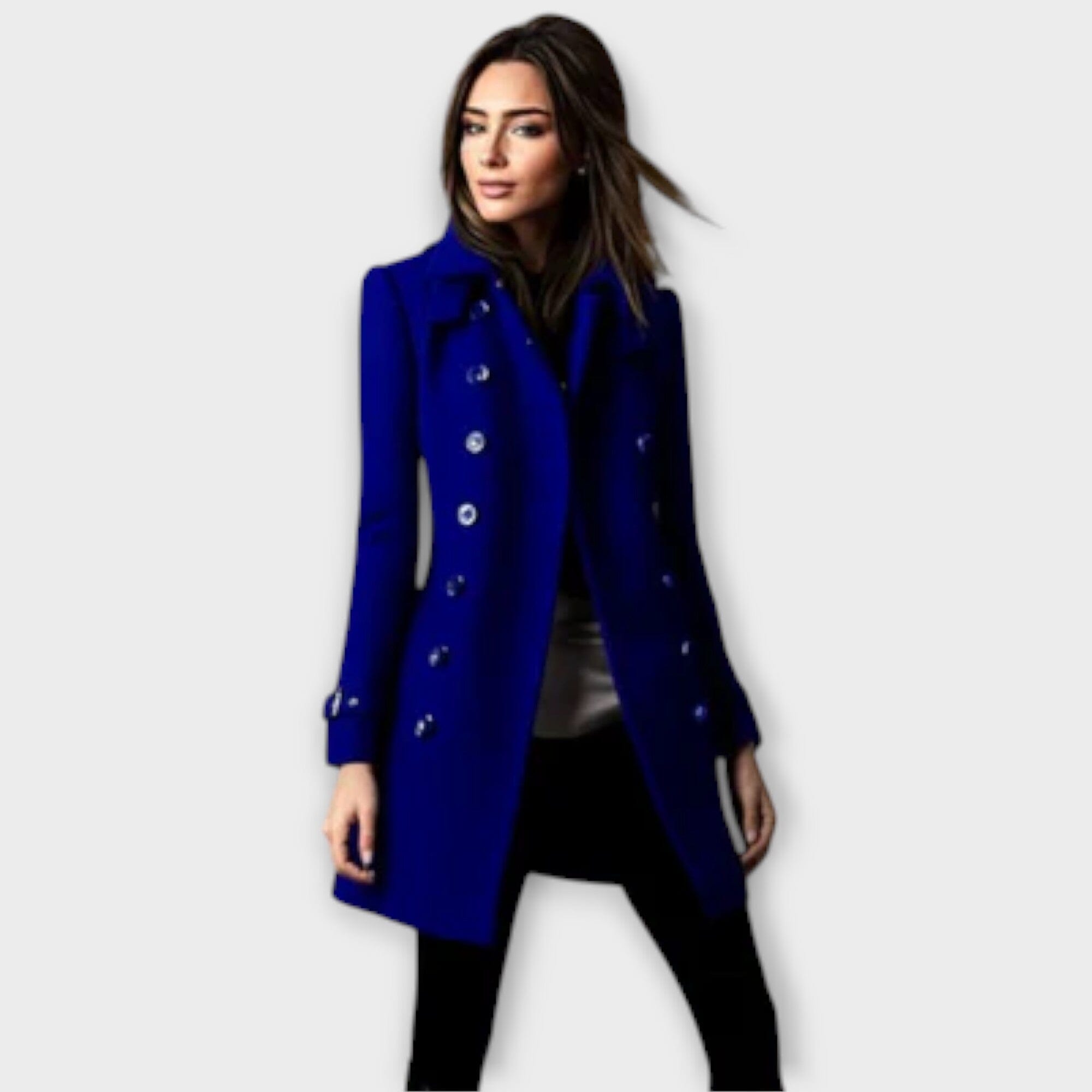 Trenchcoat Linda Met Dubbele Sluiting Voor Stijl Linda