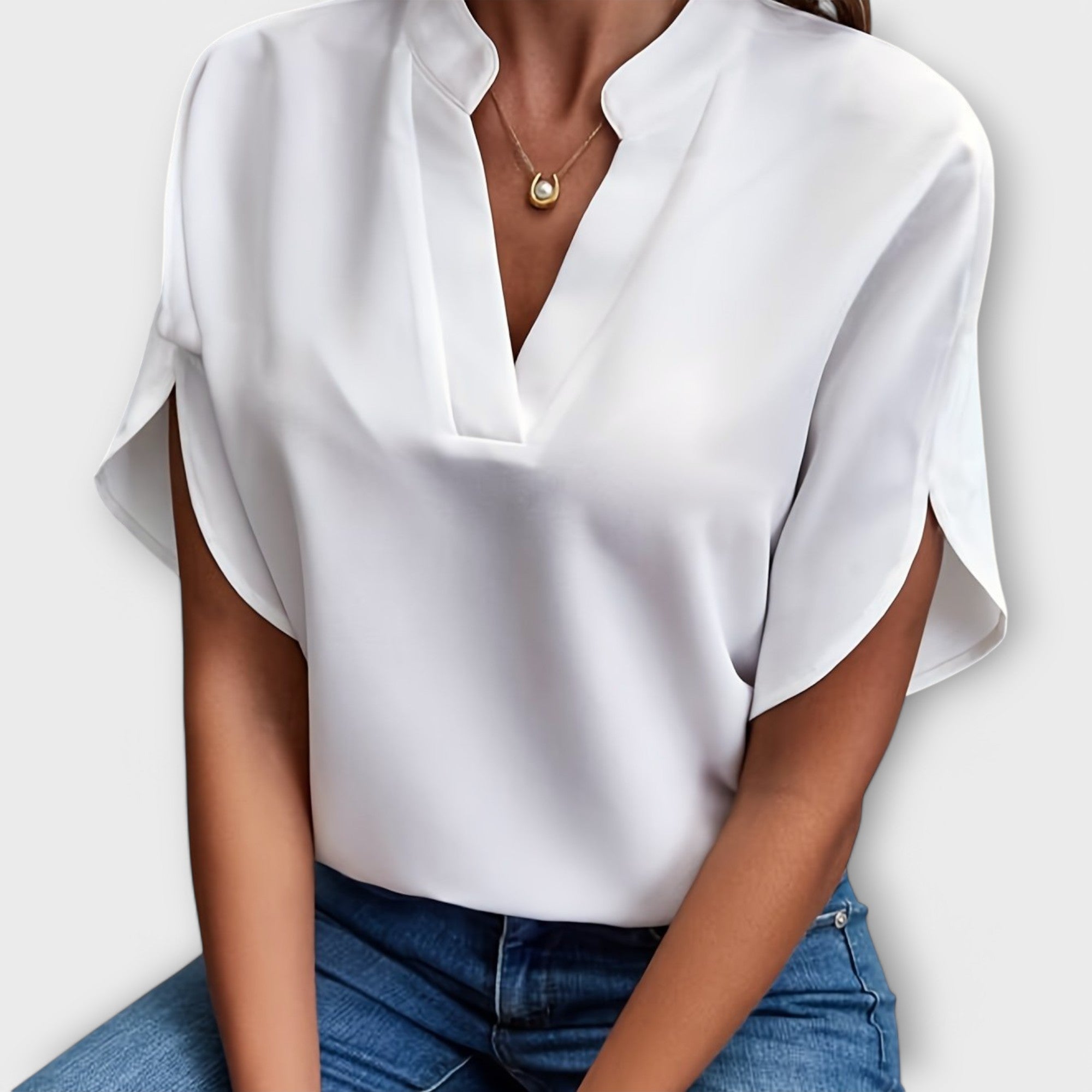Lidia – Blouse in lentestijl en comfort
