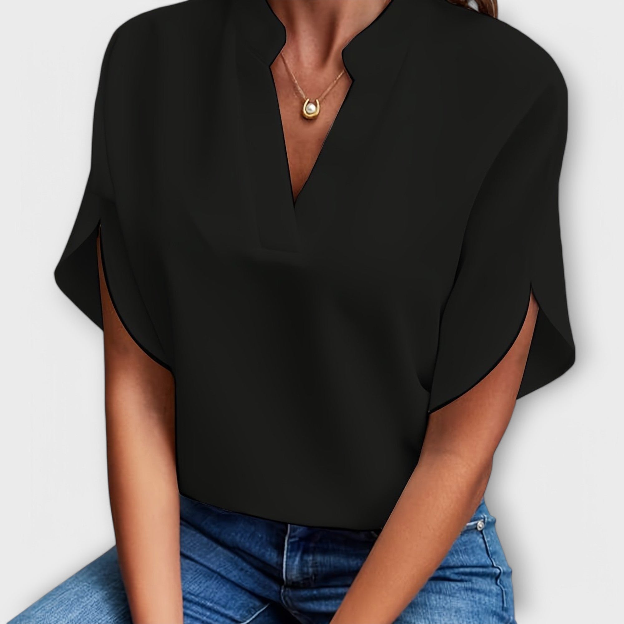 Lidia – Blouse in lentestijl en comfort