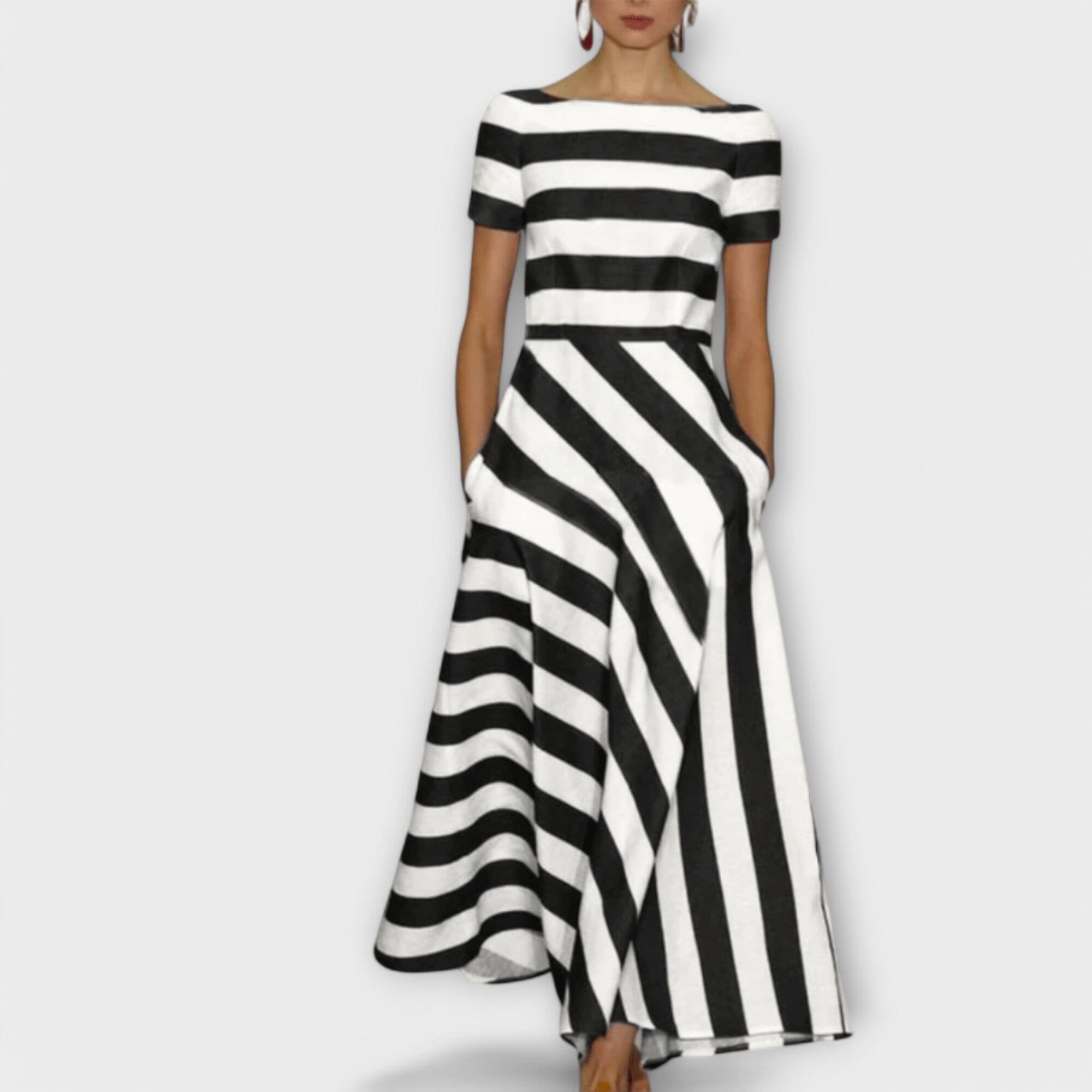 Valentina Streepjurk Comfortabel Chic Voor Dames Anna